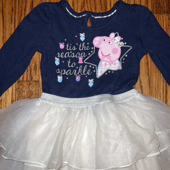 Peppa Pig Festive Dress, 2T - Picture 2 of 8